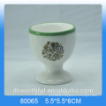 HIgh Quality Cheap Decal Ceramic Egg Cup